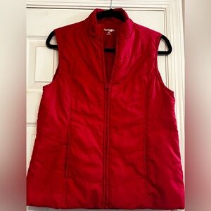 Kim Rogers Vibrant Red Vest